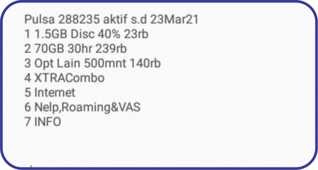 nomor tenggang