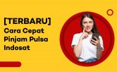 cara pinjam pulsa indosat