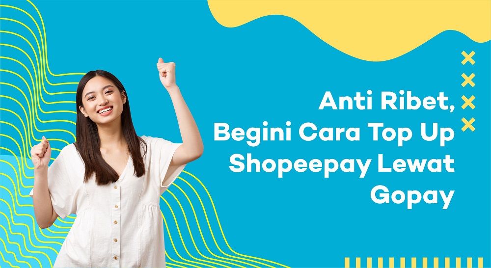 cara top up shopeepay lewat gopay